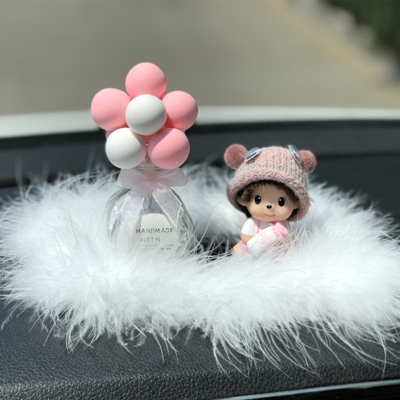 Ornament auto din plastic, stil cartoon, pentru decor interior, personalizare disponibilă, accesoriu pentru consola centrală