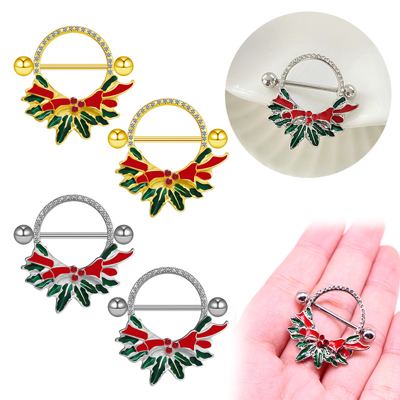 Inel ombilical cu design floral, decorat cu diamante, din aliaj de zinc, unisex