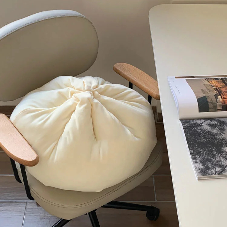 Perna în formă de chiflă – jucărie pluș drăguță pentru fete, husă din catifea Crystal, umplutură PP bumbac, țesătură, stil simplu și modern