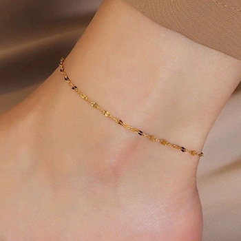 Glezna cu lanț tip plăcuțe, argint sterling placat cu aur 14K, design geometric feminin, cu pietre încrustate