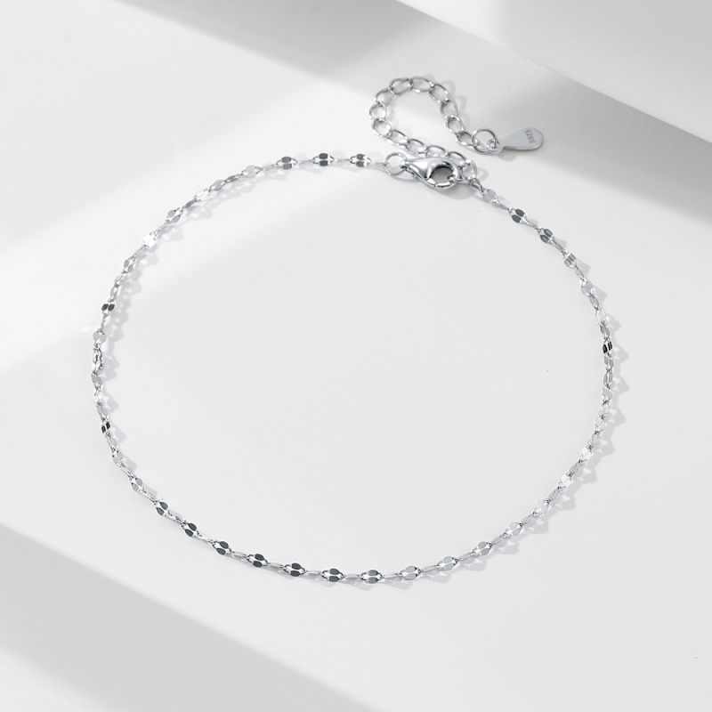 Glezna cu lanț tip plăcuțe, argint sterling placat cu aur 14K, design geometric feminin, cu pietre încrustate