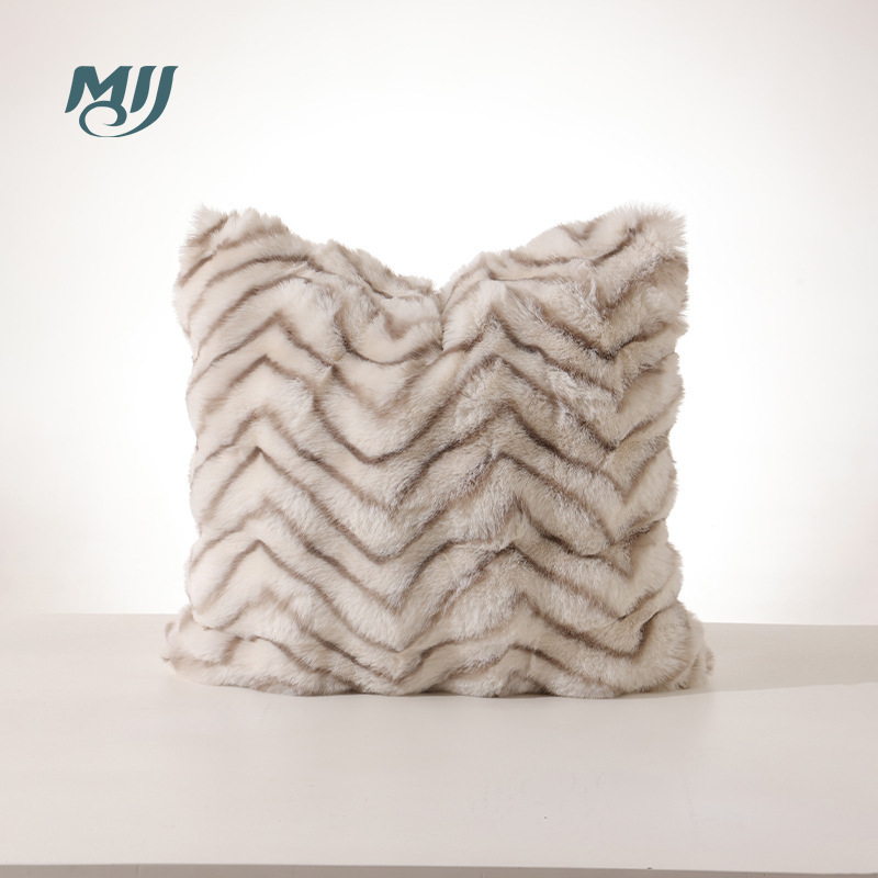 Perna pluș pentru living și decor erker, stil lux lejer, umplutură: altul