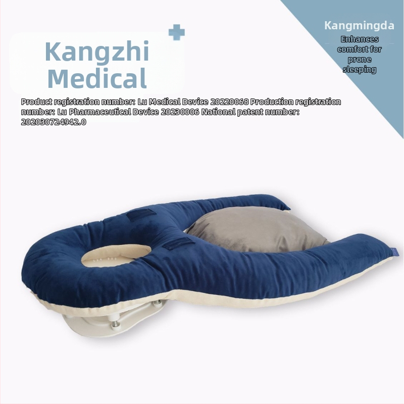 Pernă de dormit oftalmologică pentru poziție cu fața în jos după vitrectomie — husă din bumbac, umplutură PP bumbac, personalizabilă, culoare uni, stil modern