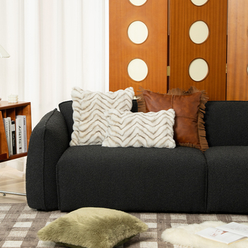 Perne decorative din pluș, stil lux ușor, husă umplută, pentru canapea și dormitor, decor pentru fereastra erker