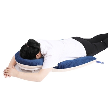 Pernă oftalmologică postoperatorie pentru somn în poziție prono, după vitrektomie, sprijin pentru gât și umeri, umplutură PP bumbac