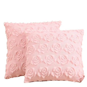 Husă pentru pernă cu model plante și flori, material poliester, cusături quilting, umplutură PP, stil modern minimalist