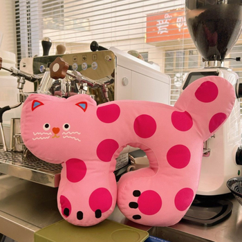 Plyšový vankúš s potlačeným vzorom, tlačený materiál, PP bavlna výplň, jednoduchý a moderný štýl.