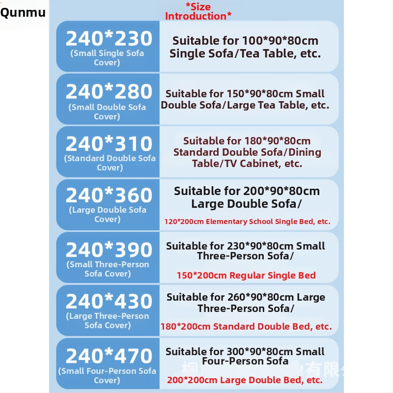 Husă de praf pentru canapea, de unică folosință – dreptunghiulară, transparentă din polietilenă, deschidere elastică, personalizabilă