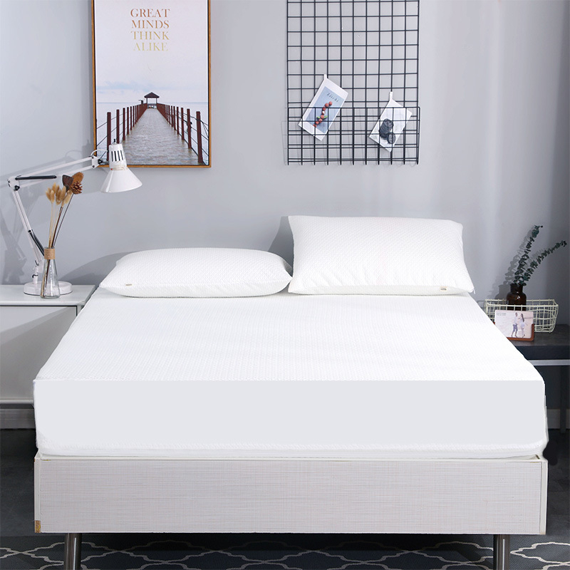 Fitted sheet din fibre de bambus cu protecție pentru saltea | imprimare reactive | cod țesătură 22494177825 | procesare personalizabilă