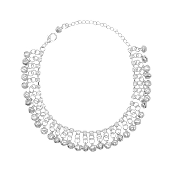 Brățară de gleznă în stil vintage, unisex, din cupru, design în valuri