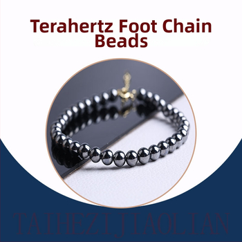 Brățară de gleznă cu pietre Terahertz energice, unisex, primăvara 2024