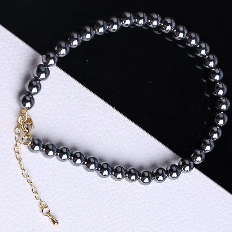 Brățară de gleznă cu pietre Terahertz energice, unisex, primăvara 2024