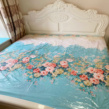 Protecție din plastic pentru saltea, husă de pat în stil cearșaf, model monocrom, țesătură twill, greutate ≥5000 g