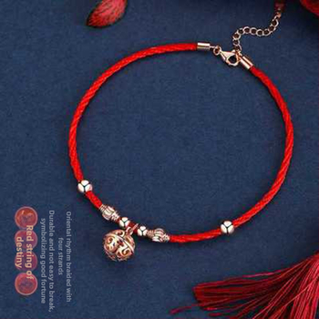 Brățară de gleznă în stil național, cupru, ambalaj individual, primăvara 2021