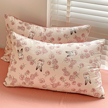 Set huse pentru pilotă - Ins stil, imprimare reactive, țesătură periată, set de pat patru piese