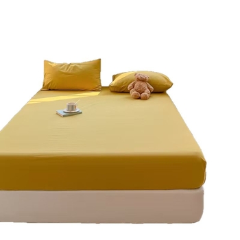 Cearșaf de pat elastic, quiltat, fibră chimică, vopsire reactiva, universal pentru toate anotimpurile