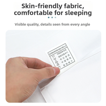 Cearșaf de pat din poliester-cotton, țesătură twill, țesătură vopsită, stil modern minimalist, marcă 3585