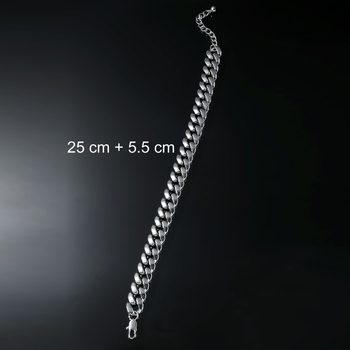 Brățară de gleznă hip-hop din aliaj, Rhinestone geometric, personalizabilă