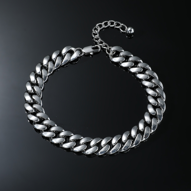 Brățară de gleznă hip-hop din aliaj, Rhinestone geometric, personalizabilă