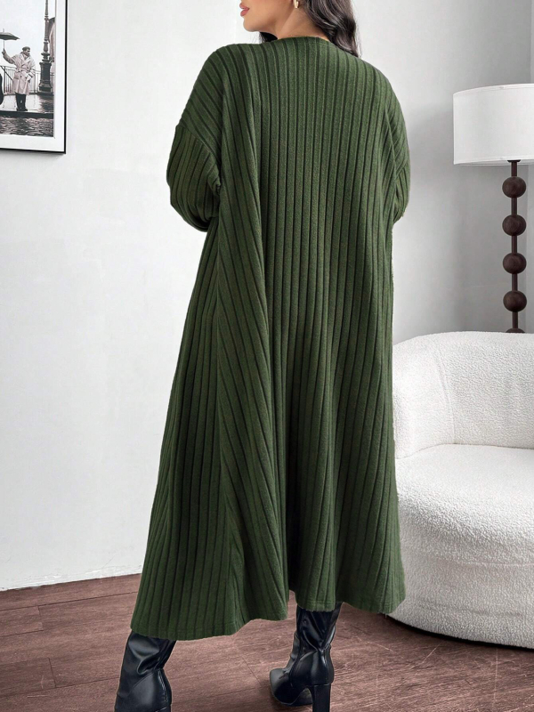 Costum feminin din două piese: sacou și rochie cu bretele, poliester cu elastan, mâneci lungi, rochie midi, stil office, iarnă 2024