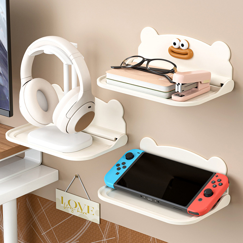 Raft pliabil de perete, material PP, un singur etaj, multifuncțional