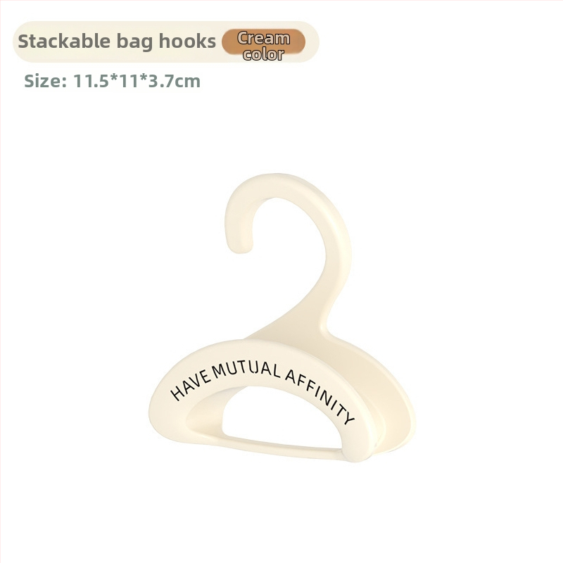 Haowujia cârlig PP simplu, formă arcuită, design modern minimalist, capacitate 10–15 kg