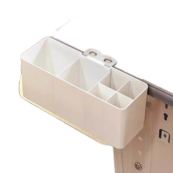 Страничен клип-он органайзер за бюро със държач за моливи — модел H-2636, пластмаса, 60-80% нов материал, модерен стил