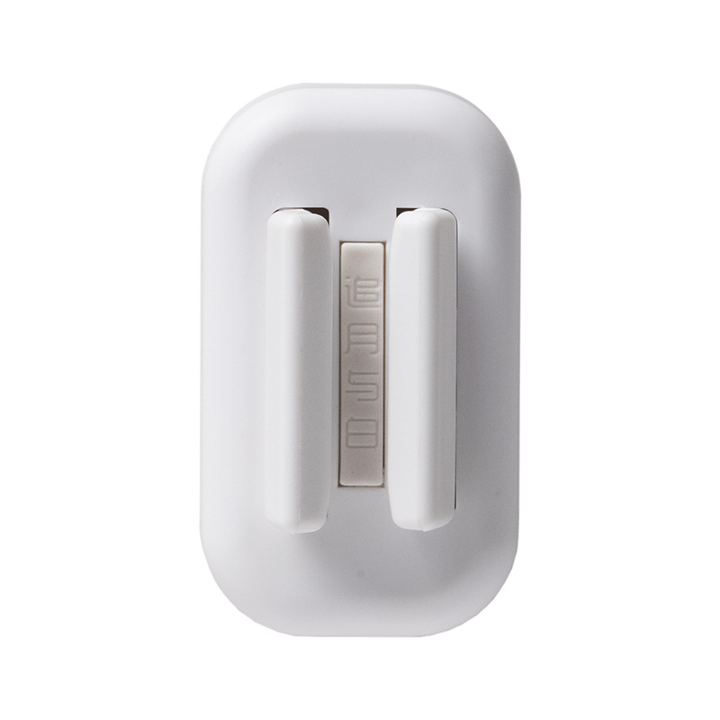 Държач за четки за зъби за стена, без пробиване, ABS + TPE с лепило 3M, за електрически четки