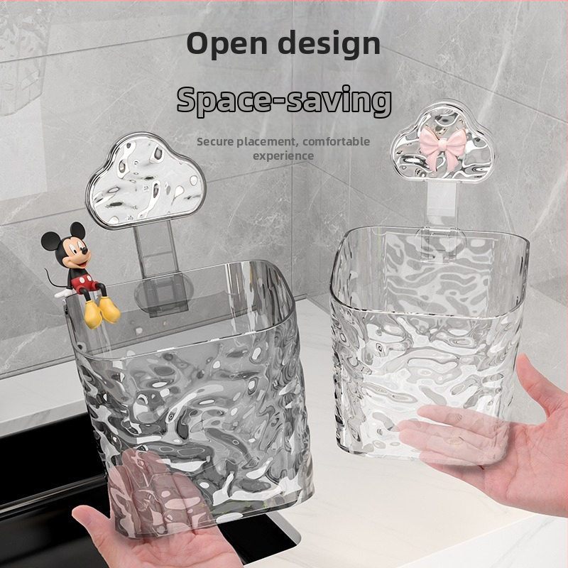 Datora kosmētikas uzglabāšanas kaste, mākoņu stil, ledus raksts, plastmasas konstrukcija, gaišs luksuss (100% jauns plastmasas materiāls)