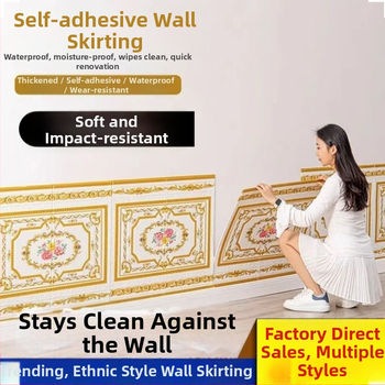 3D стенен стикер от XPE пяна – геометричен модел, китайски стил, стенно обкръжение за главата на леглото, пожарозащита