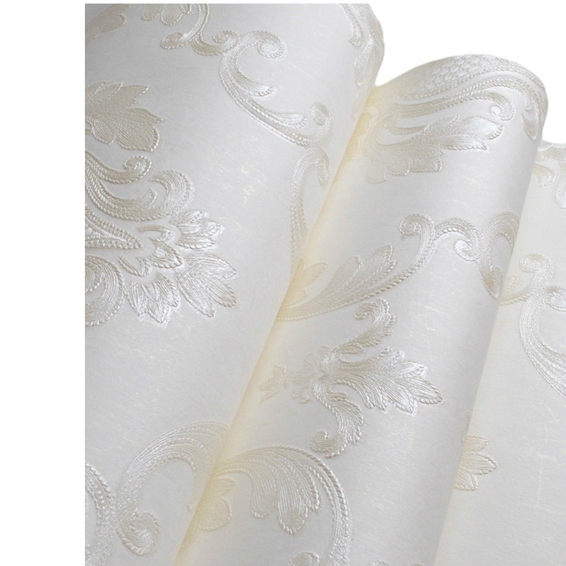 Тапет за стени, флорална шарка, модерен минимализъм, трислойна конструкция, нетъкан плат