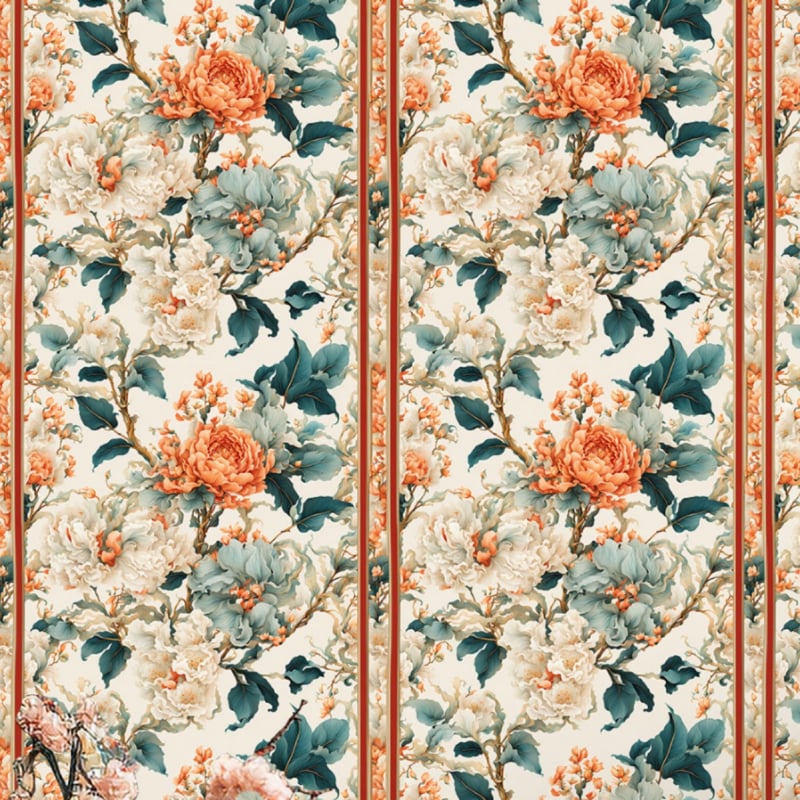 Tapet autoadeziv pentru perete, model floral, PVC, rezistent la murdărie, stil lux ușor