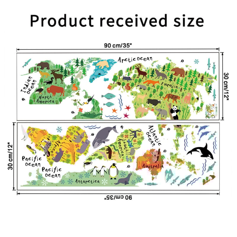 Autocolant decorativ de perete din PVC — modelul 10122, 2 bucăți, stil modern minimalist, pentru living, dormitor și birou