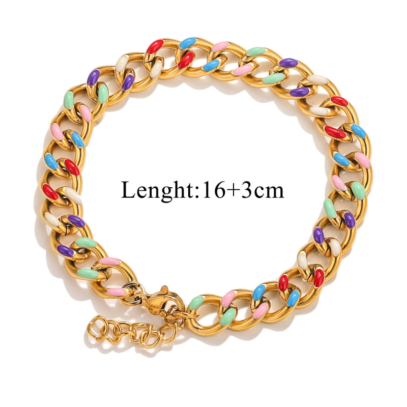 Colier din oțel inoxidabil, lanț cu cruce, design geometric, unisex, electroplatat, 35 g