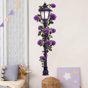 Autocolant decorativ PVC pentru perete – stil desen animat, model curcubeu; 1 bucată; potrivit pentru sufragerie, dormitor, hol.