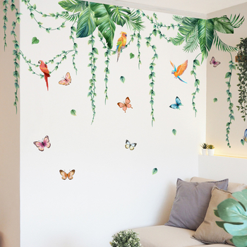 Autocolant de perete – decor PVC, stil graffiti, model Ocean și animale amuzante, YM (Home)