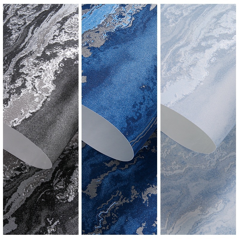 Нов китайски 3D тапет с облачен релеф за кабинет и телевизионен фон, нетъкан плат, трислойна конструкция, стил: нов китайски стил, декоративен ефект