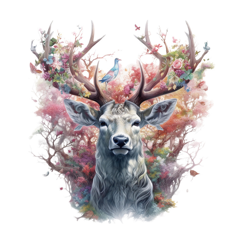 Autocolant perete PVC, rezistent la apă, model animale drăguțe, 1 bucată, pentru living, dormitor și baie