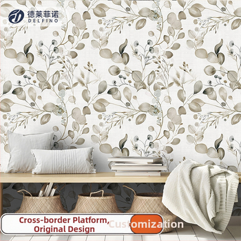 Tapet Delphino, rezistent la umiditate, PVC, strat multiplu, premium, stil lux ușor, cu model