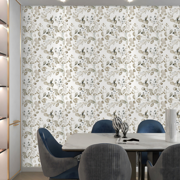 Tapet Delphino, rezistent la umiditate, PVC, strat multiplu, premium, stil lux ușor, cu model
