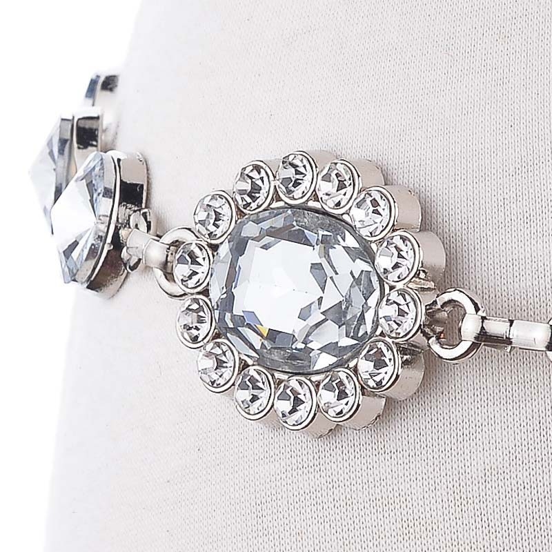 Lanț talie cu strasuri, decor etnic, metal, lățime 1–3 cm