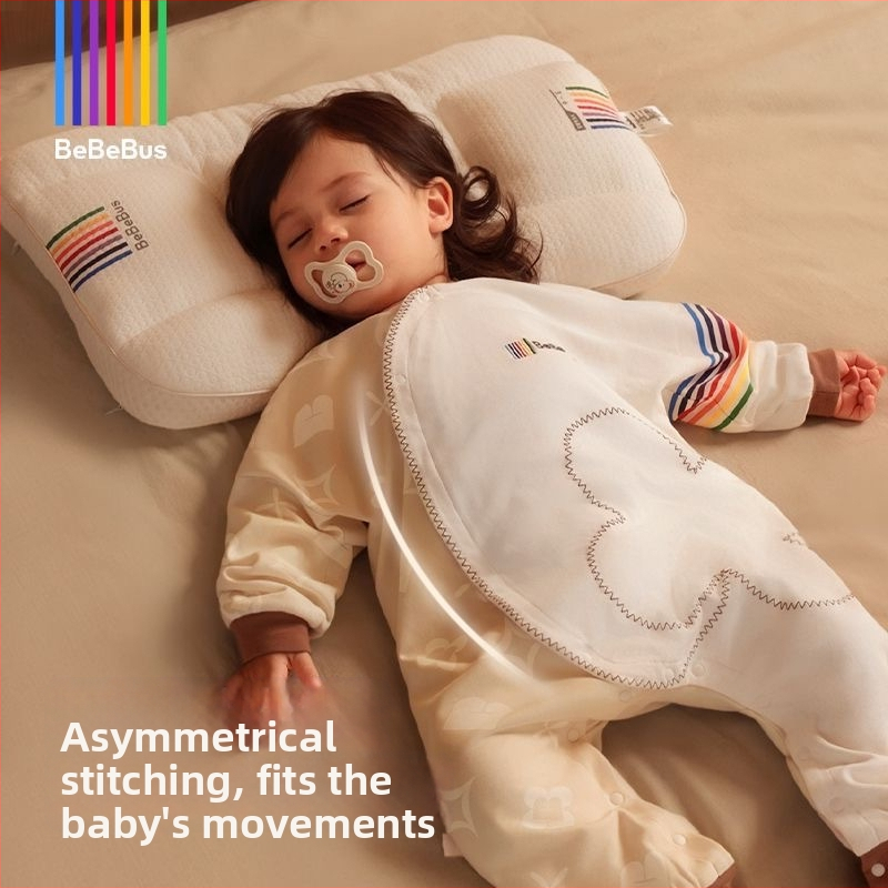 Kūdikio miego maišelis su apsauga nuo spyrimo - 100% medvilnė, iki 0,5 kg, paprasto stiliaus, prekinis ženklas Babybus