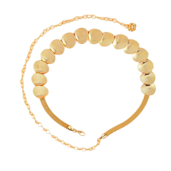 Метална талияна верига, Ин стил, за млади жени — scallop metal waist chain