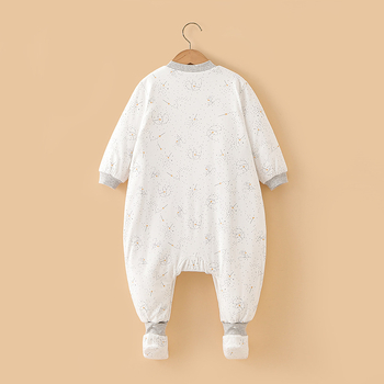 Бебешки спален чувал - чист памук, найлонов цип, разделени крачета, за бебета и малки деца