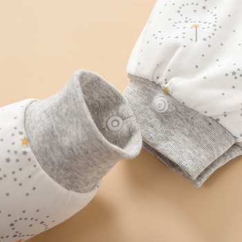 Бебешки спален чувал - чист памук, найлонов цип, разделени крачета, за бебета и малки деца