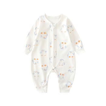 Бебешки спален чувал – плат и пълнеж от чист памук, цип за затваряне, за пролет и есен