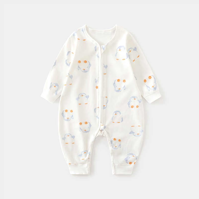 Бебешки спален чувал – плат и пълнеж от чист памук, цип за затваряне, за пролет и есен