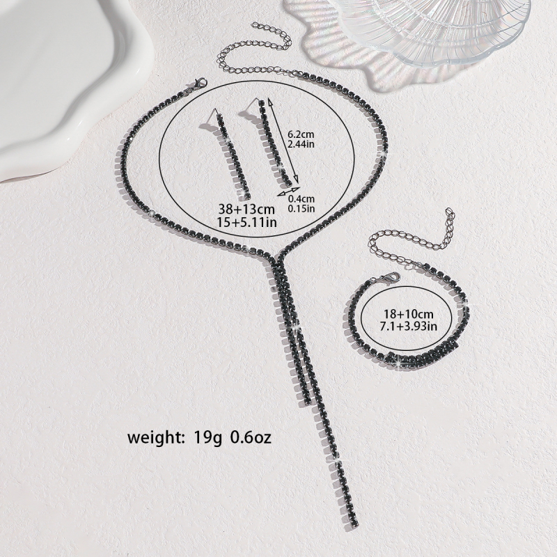 Медно колие с електроплакиране, верига с водна вълна и висулка от сплав, произход Джинхуа