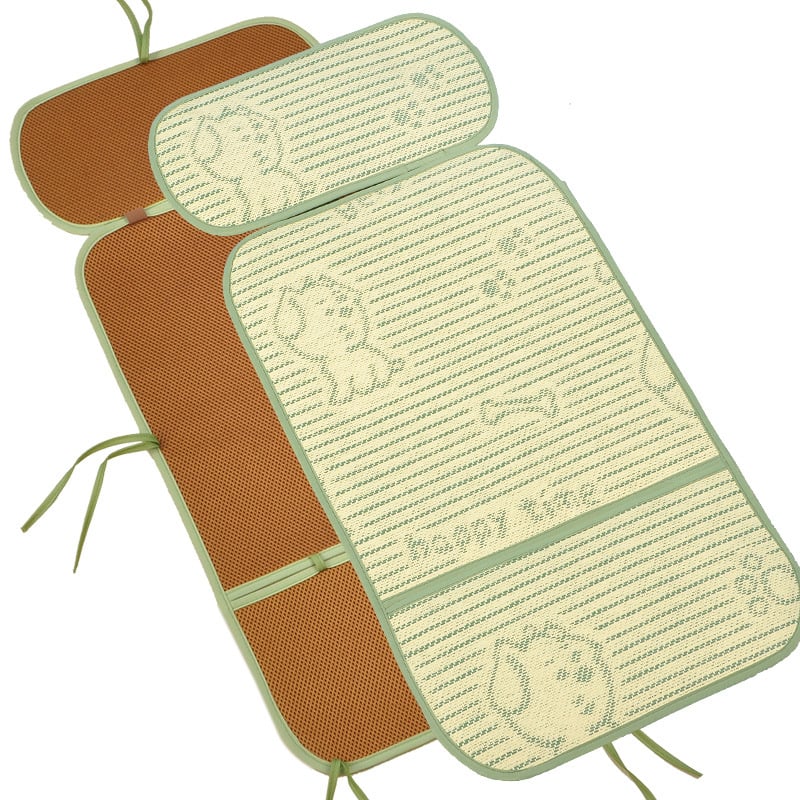 Мат за количка за бебета – бамбуково влакно, универсална съвместимост, за чадър количка