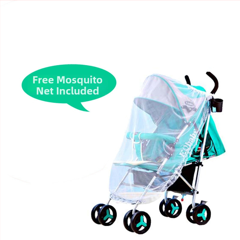 Мат за количка за бебета – бамбуково влакно, универсална съвместимост, за чадър количка